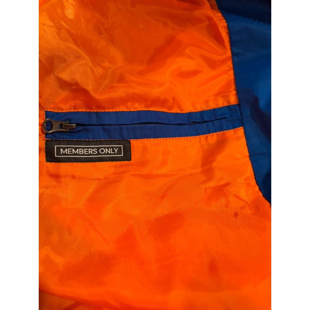 Members Only NY Islanders Jacket XL NHL 2021 Inaugural Season Blue NWT Hockey - Picture 12 of 16